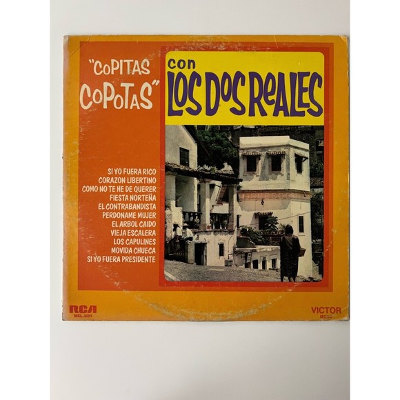 Copitas Copotas Con Los Dos Reales Tecalitlan LP RCA Victor MONO MKL 3001VG+